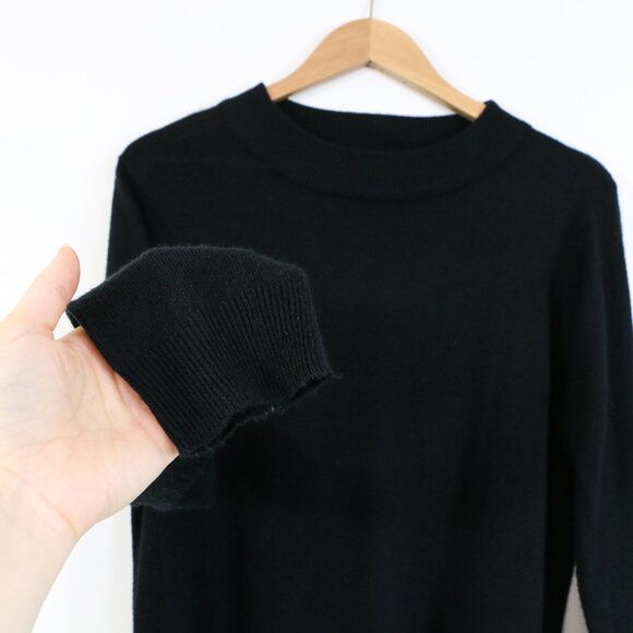 *My Style Black Long Sleeve Crewneck - Picture 4 of 6